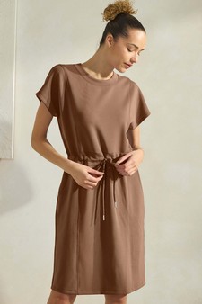 Women's All-Day Sofie Soft Modal Scuba Short Dress style 4