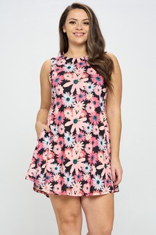 Women’s Beauty in Bloom A-Line Dress