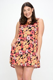 Women’s Beauty in Bloom A-Line Dress