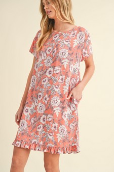 Women's Spring Charm Floral Dress