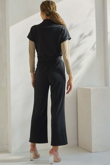 Women's UltraChic Sofie Soft Shortsleeve Jumpsuit style 2