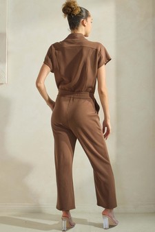 Women's UltraChic Sofie Soft Shortsleeve Jumpsuit style 2