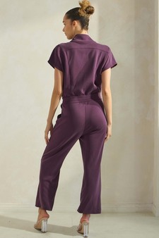 Women's UltraChic Sofie Soft Shortsleeve Jumpsuit style 2