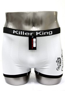 SEA HORSE EMBLEM SEAMLESS BOXER BRIEFS style 2