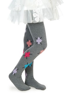 CHILDREN'S PRINTED COTTON TIGHTS