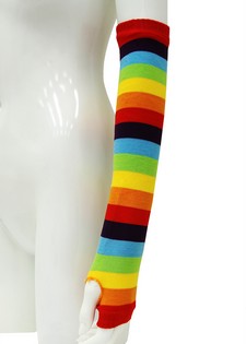 MULTI-STRIPE FASHION ARM WARMER style 2