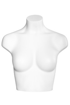 White Mannequin Upper Torso- Women