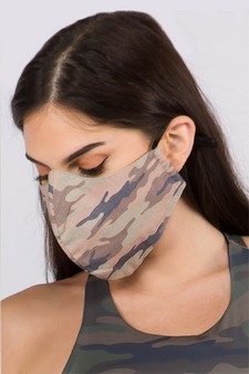 Triple-Layer Cloth Face Masks for Adults