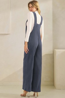 Women's The Classic Relaxed Wide-Leg Corduroy Overalls style 2