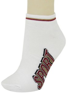 FOOTBALL TEAM "SPORT" SOCKS LOW CUT