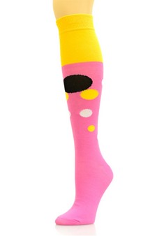 Knee High Socks w-Bubble Design