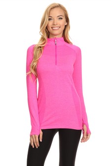 Seamless Active Living Pull Over Top