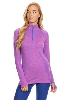 Seamless Active Living Pull Over Top