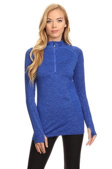 Seamless Active Living Pull Over Top