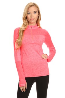 Seamless Active Living Pull Over Top