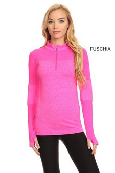 Seamless Active Living Pull Over Top