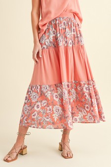 Women's Sun-Kissed Petals: Dream Floral Skirt