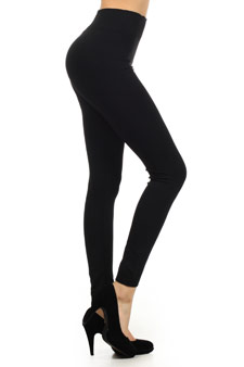 Solid Color Seamless Legging w/ 3" Waistband