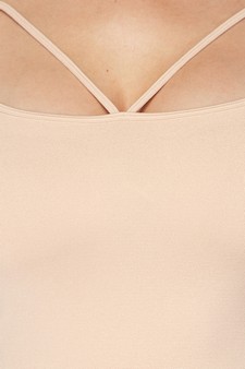 Women's Seamless Strappy Detail Cami Top style 5