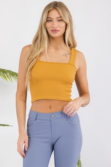 Women’s Seamless Textured Crop Tank