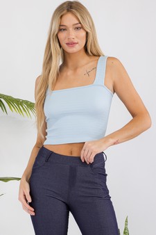 Women’s Seamless Textured Crop Tank