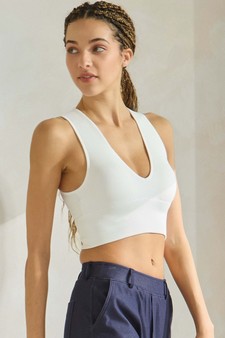 Lady's Seamless Tank Top style 3