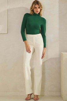 ETA 10/04/25 - Women’s Bare Essential Seamless Mock Neck Long Sleeve Top style 5