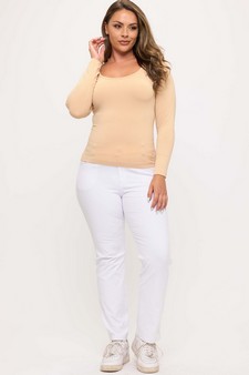 ETA 10/04/25 - Women’s Sculpted Chic Seamless Long Sleeve Top style 5