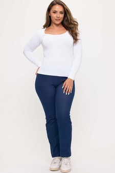 ETA 10/04/25 - Women’s Sculpted Chic Seamless Long Sleeve Top style 5