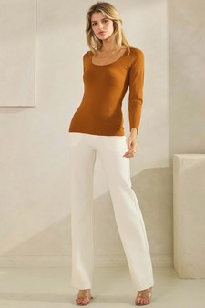 ETA 10/04/25 - Women’s Sculpted Chic Seamless Long Sleeve Top style 5