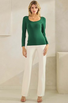 ETA 10/04/25 - Women’s Sculpted Chic Seamless Long Sleeve Top style 5