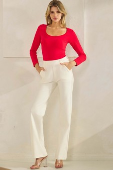 ETA 10/04/25 - Women’s Sculpted Chic Seamless Long Sleeve Top style 5