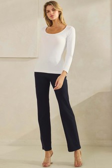 ETA 10/04/25 - Women’s Sculpted Chic Seamless Long Sleeve Top style 5