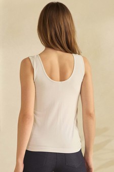 Women's Airsoft Seamless Reversible U-V Neckline Modal Tank Top style 2