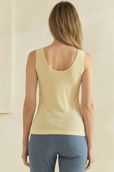 Women's Airsoft Seamless Reversible U-V Neckline Modal Tank Top style 2