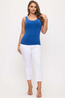 ETA 10/23/25 Women's Reversible Seamless U/V-Neckline Tank with Built-In Bra style 5