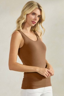 ETA 09/25/25 Women's Reversible Seamless U/V-Neckline Tank with Built-In Bra style 3