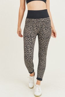 Active Cheetah Seamless Leggings - TOP: ACT654