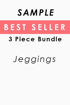 Best Sellers - 3 Piece Sample Bundle - Jeggings