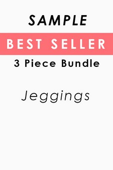 Best Sellers - 3 Piece Sample Bundle - Jeggings