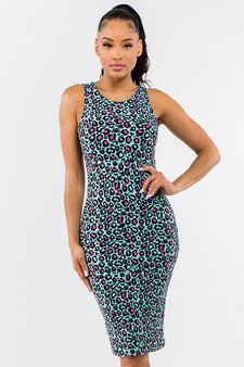 (4pcs Reg) Bodycon  (Solid+print;no sleeve+short+3/4+long sleeve)