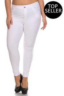 SAMPLE PLUS SIZE JEGGINGS 5PCS