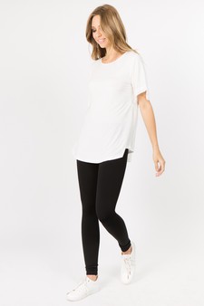 Lady's Bell Short Sleeve Tunic Top style 6