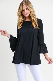 Women's 3/4 Bell Sleeve Top