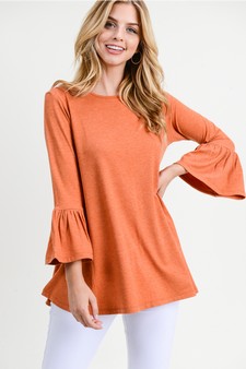 Women's 3/4 Bell Sleeve Top