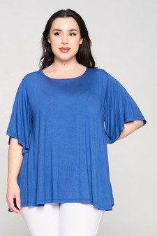 Women’s Short Sleeve Flowy Top