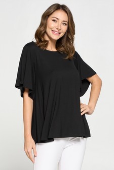 Women’s Short Sleeve Flowy Top