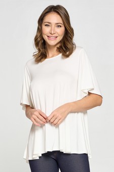 Women’s Short Sleeve Flowy Top