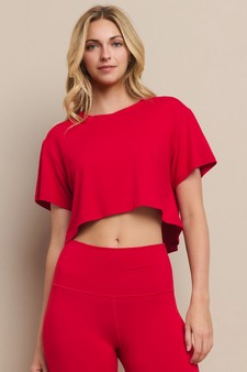 Women's Cropped Crew Tee
