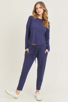 Women’s Long Sleeve Top and Jogger Set